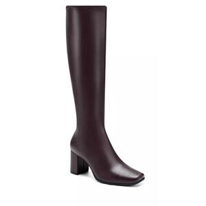 Aerosole women's  Micah Brown Knee-High Boots 9.5WW nwob